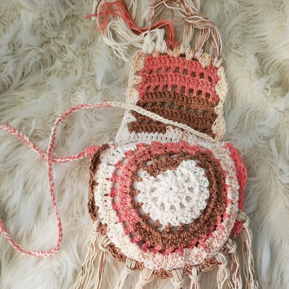 💄Crochet Boho Bag Handmade